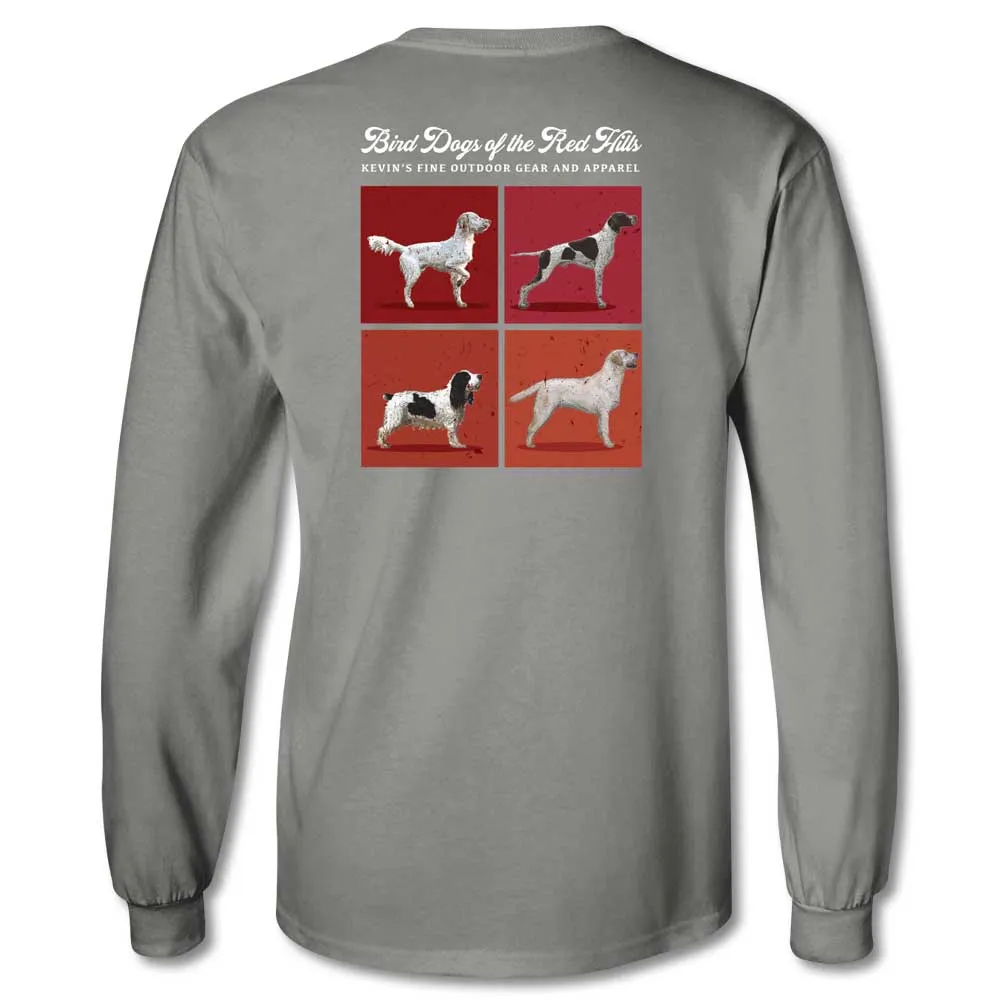 Kevin's Bird Dogs Of The Red Hills Long Sleeve T-Shirt