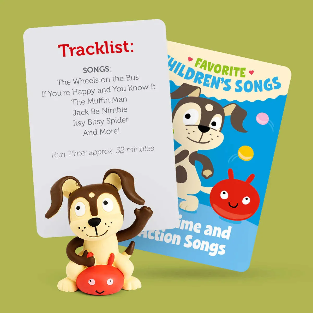 Kids Tonies Starter Set with Playtime Puppy Songs - Green