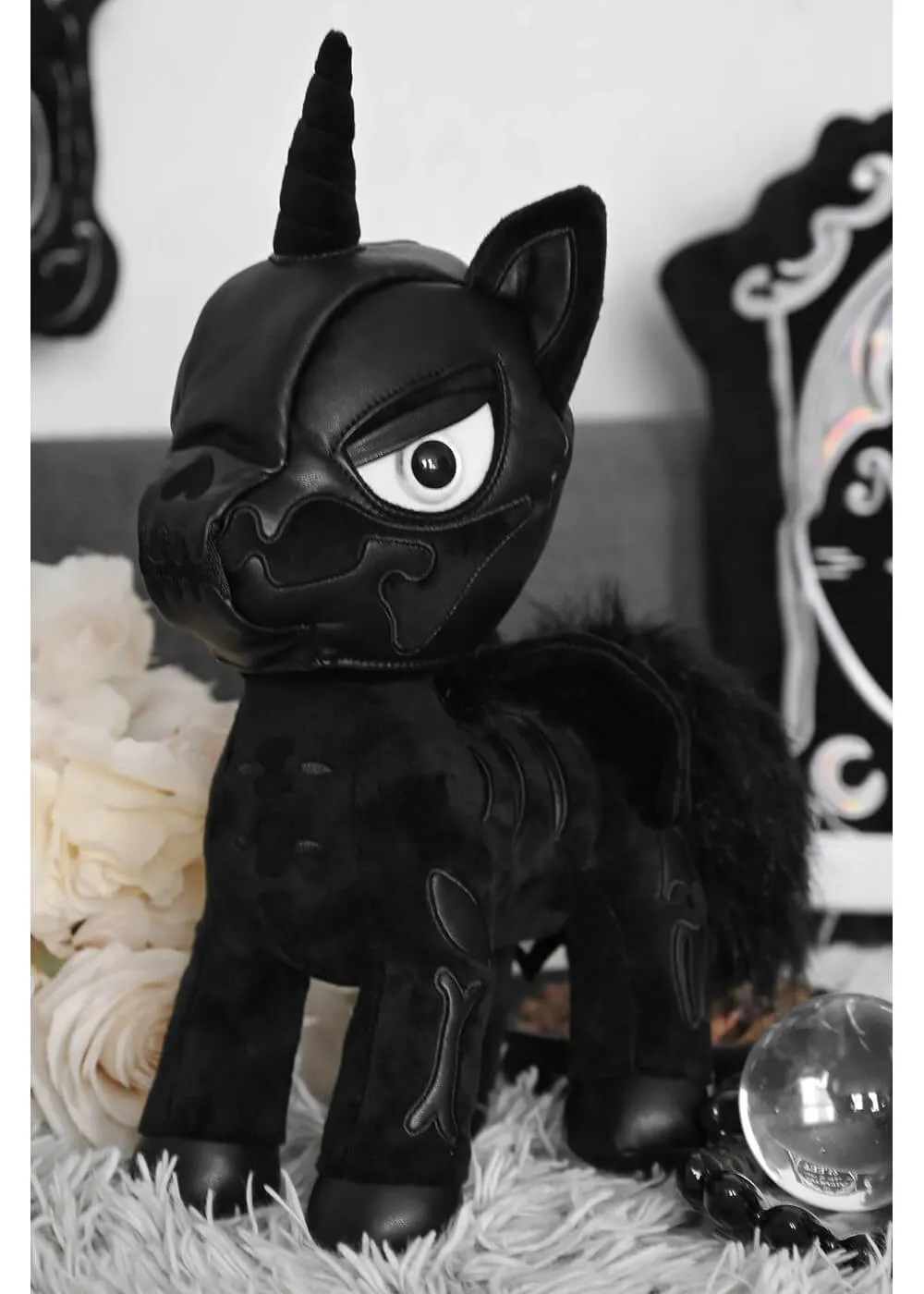 Killstar Kreeptures Bone Myth: Stygian Plush Black