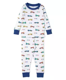 Kissy Kissy - Pajama Set - Race Car Rally