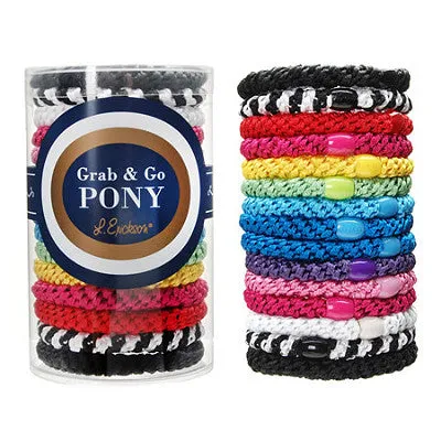 L. Erickson Grab & Go Pony Tube