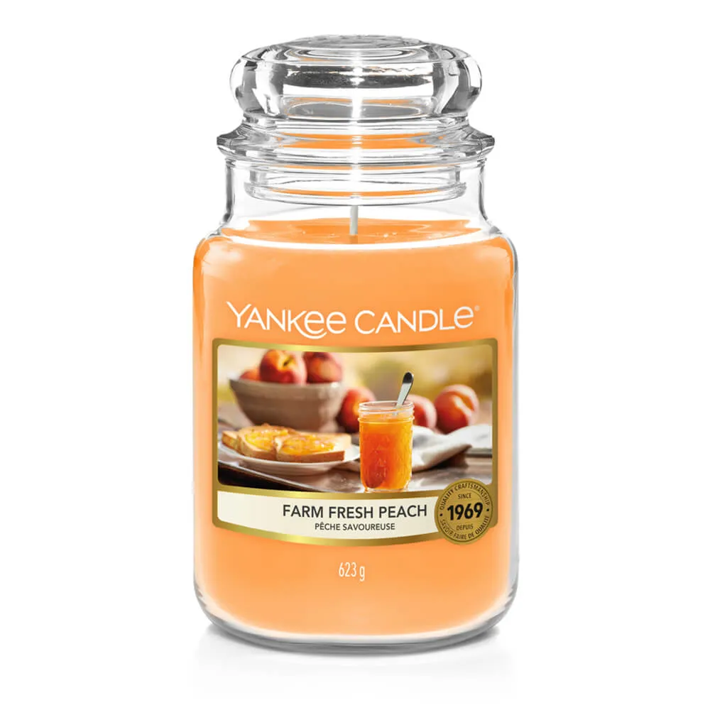 Large Jar - Farm Fresh Peach