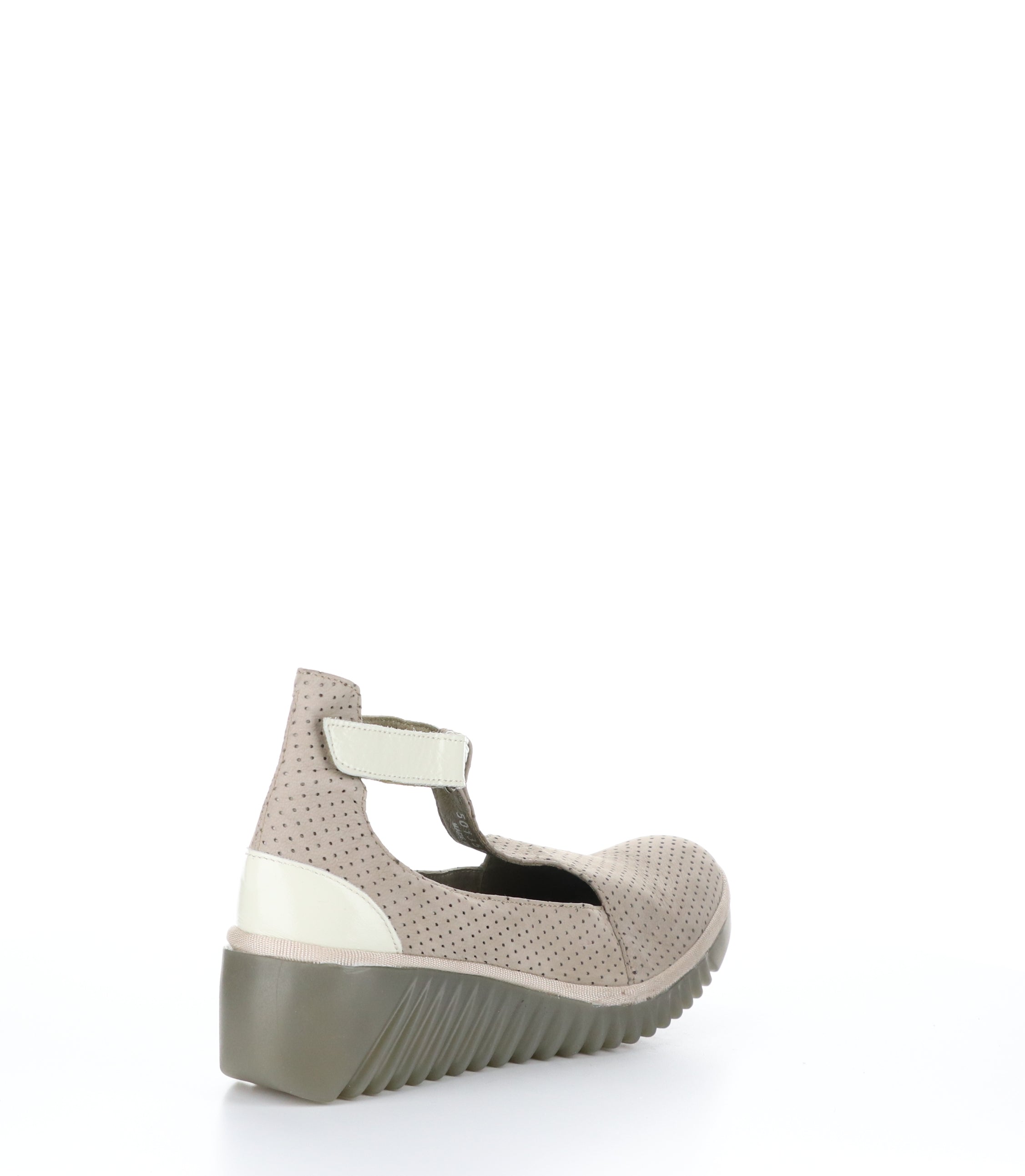 LEDA359FLY CONCRETE/OFFWHT Wedge Shoes