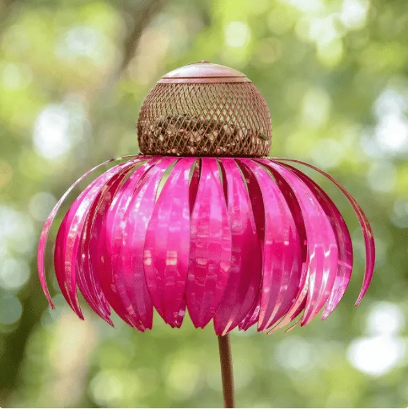 Libiyi Outdoor Flower Bird Feeder 