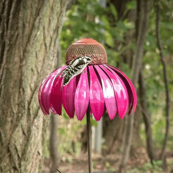 Libiyi Outdoor Flower Bird Feeder 