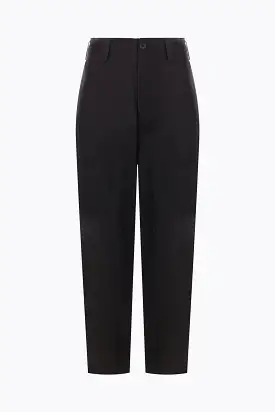 linen blend cropped pants