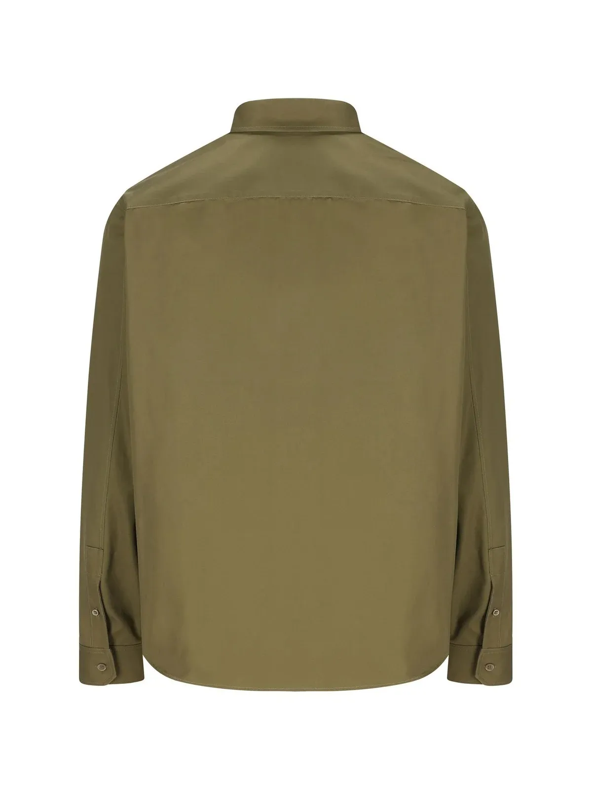 LOEWE  |Unisex Street Style Long Sleeves Plain Cotton Khaki Bridal