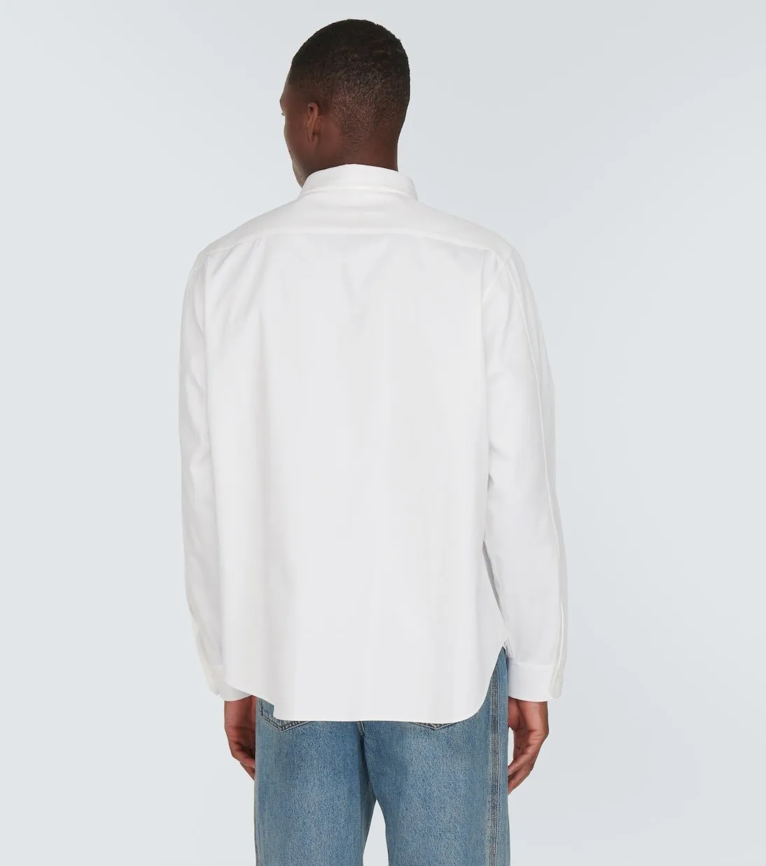 LOEWE  |Unisex Street Style Plain Bridal Logo Luxury Shirts