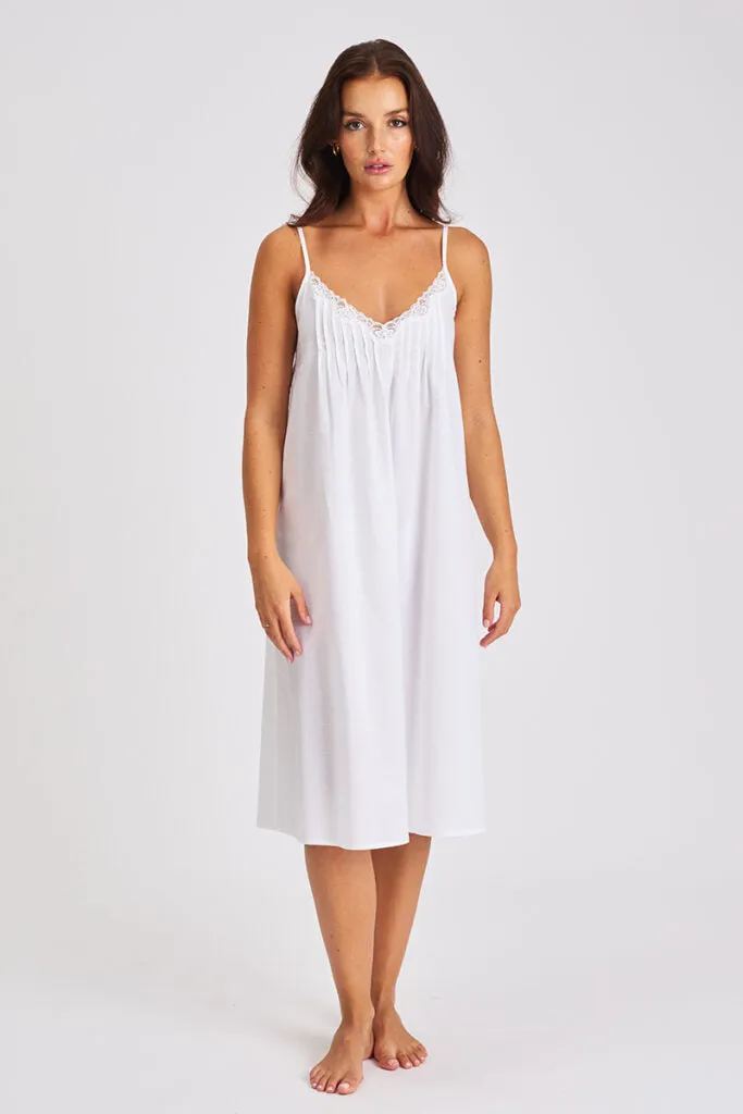 Love & Lustre-  Cotton Spot Strappy Nightie