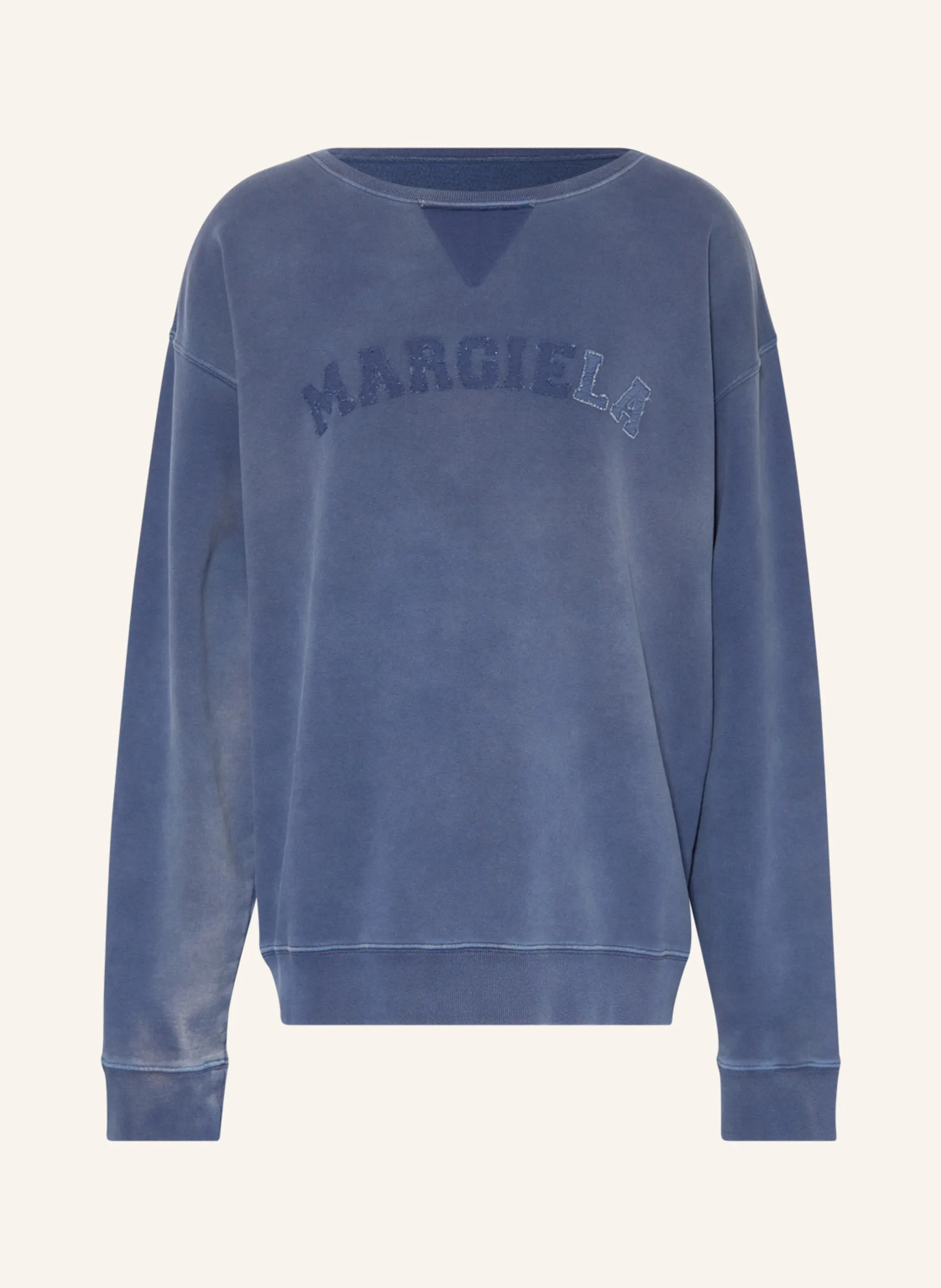 Maison Margiela  |Crew Neck Street Style Long Sleeves Plain Cotton Oversized