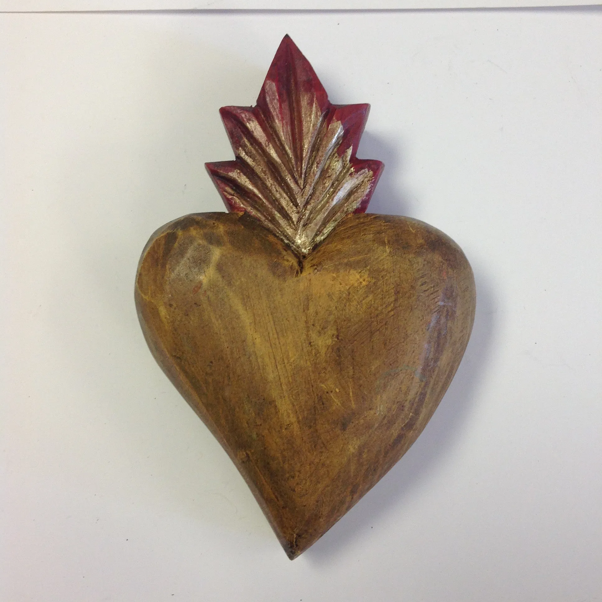 Medium wood hearts