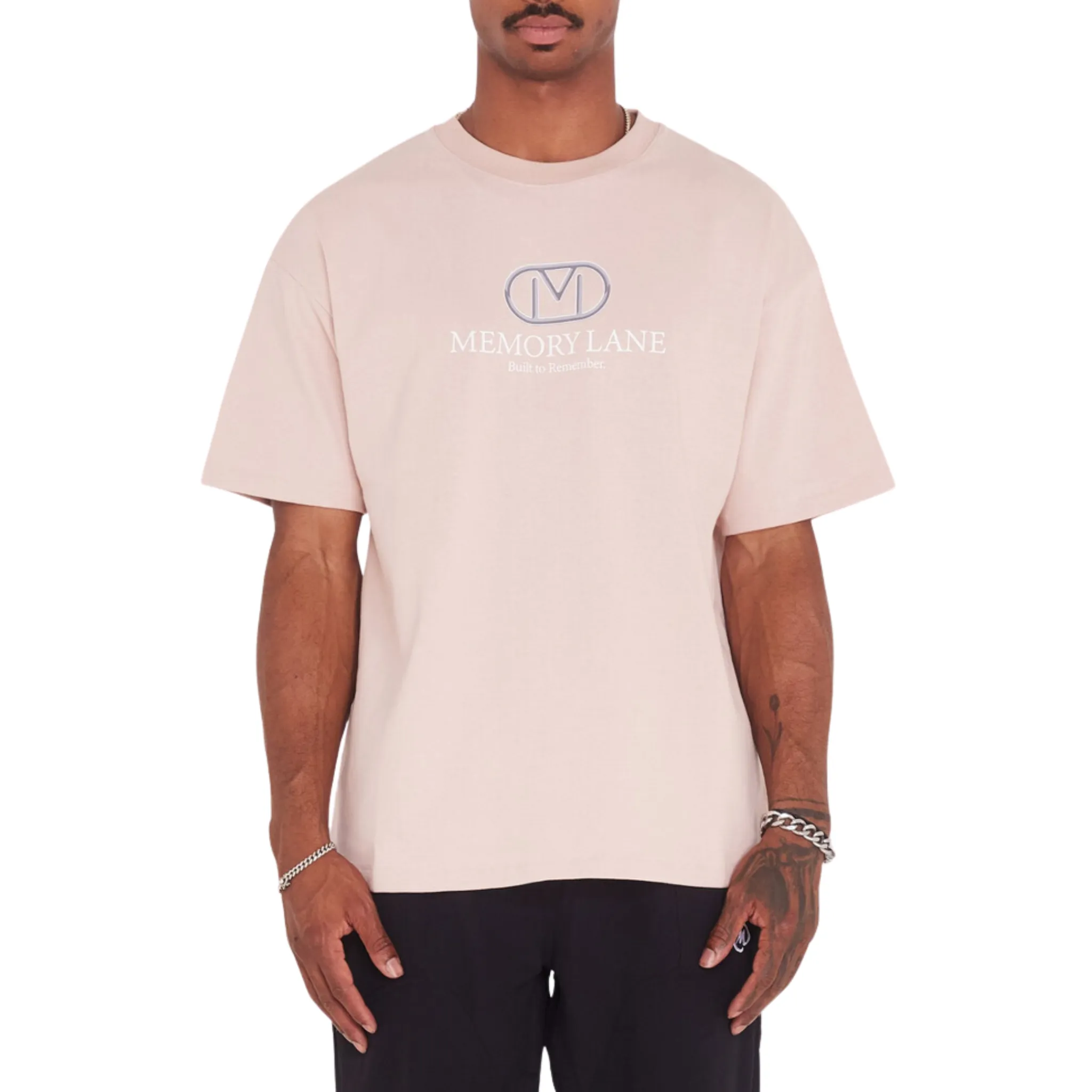 Memory Lane M Link Tee (Light Salmon)