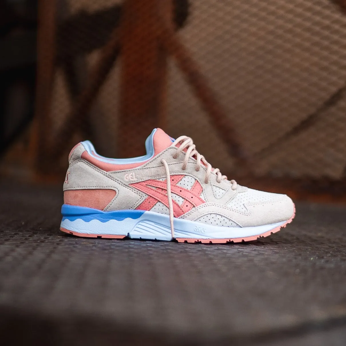 Mens Asics Gel-Lyte 5 Spring In Japan (Cream/Salmon)