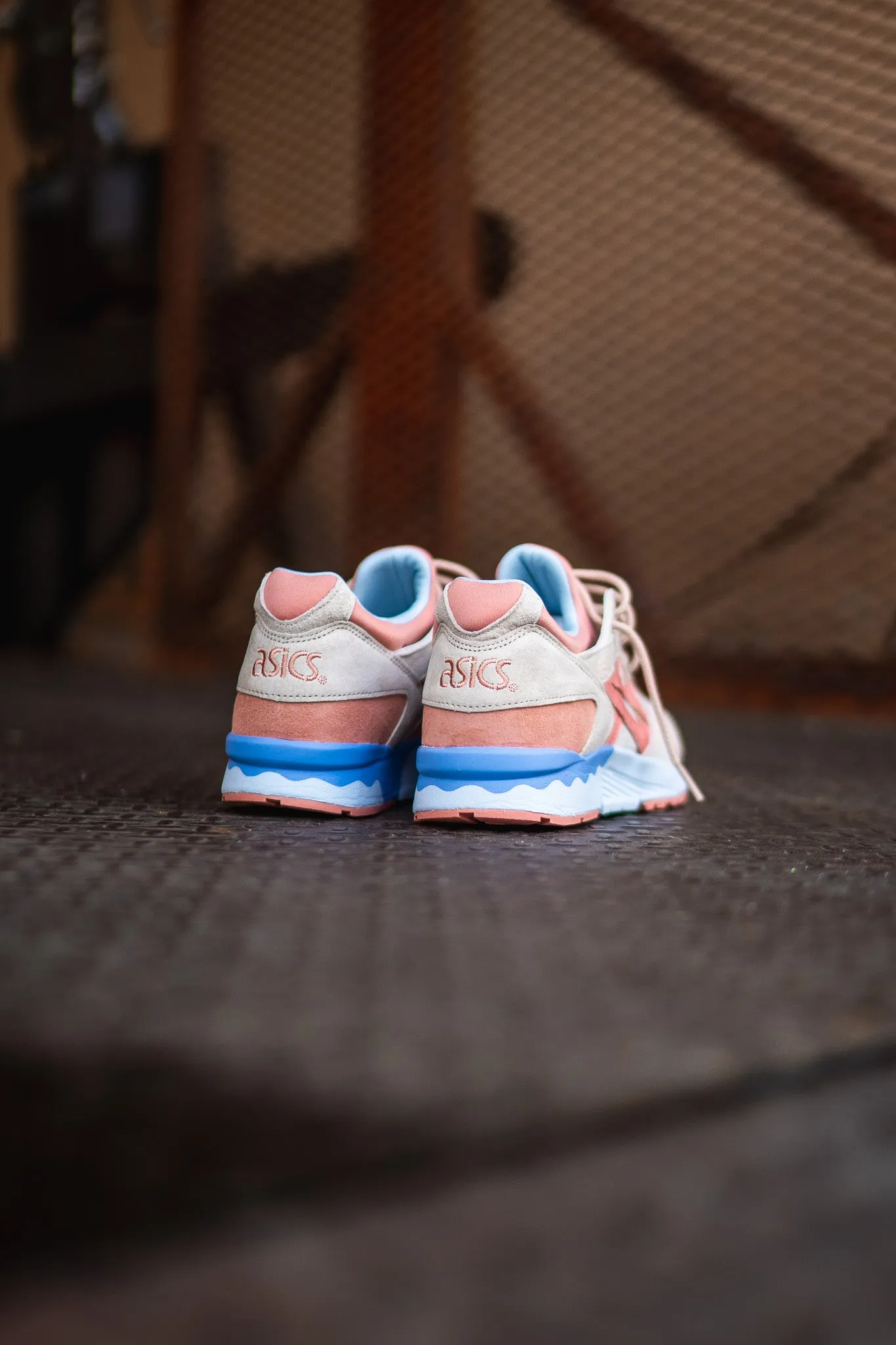 Mens Asics Gel-Lyte 5 Spring In Japan (Cream/Salmon)