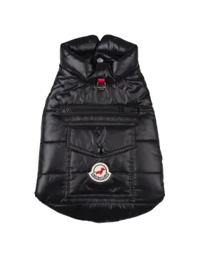 MONCLER Padded Gilet For Dogs in Black