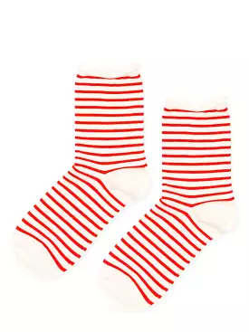 Nautical Stripe Crew Sock