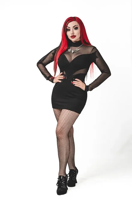 Necessary Evil Inanna Mini Dress