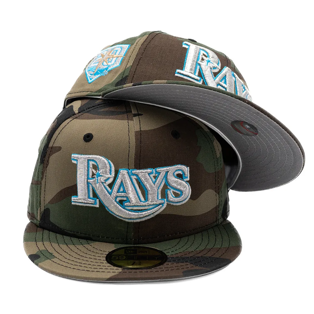 NEW ERA X FRESH RAGS 59FIFTY TAMPA BAY RAYS SCRIPT 20 Seasons SIDE PATCH