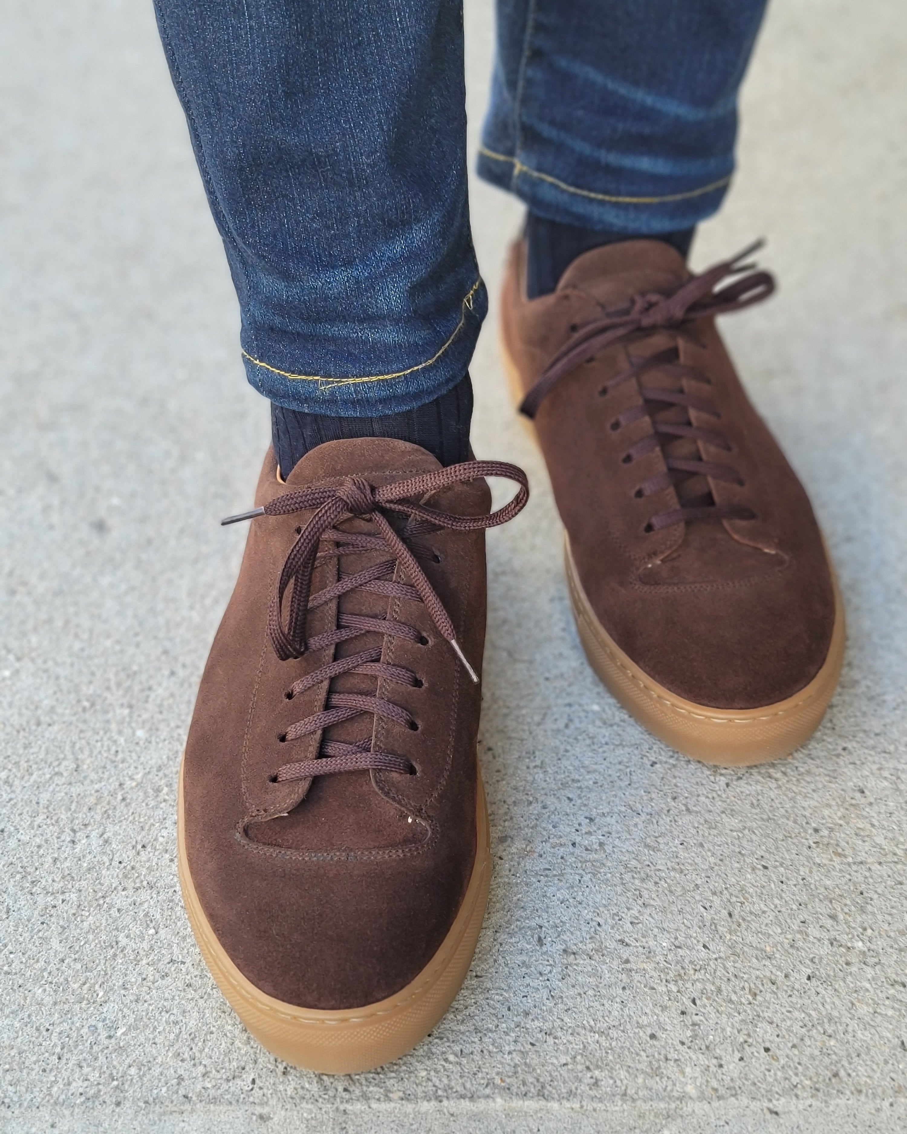 Olympia - Mocha Suede / Gum Sole