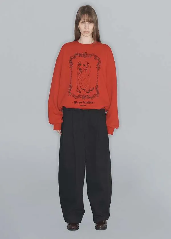 OPEN YY FW24 Sweatshirt - Red Puppy