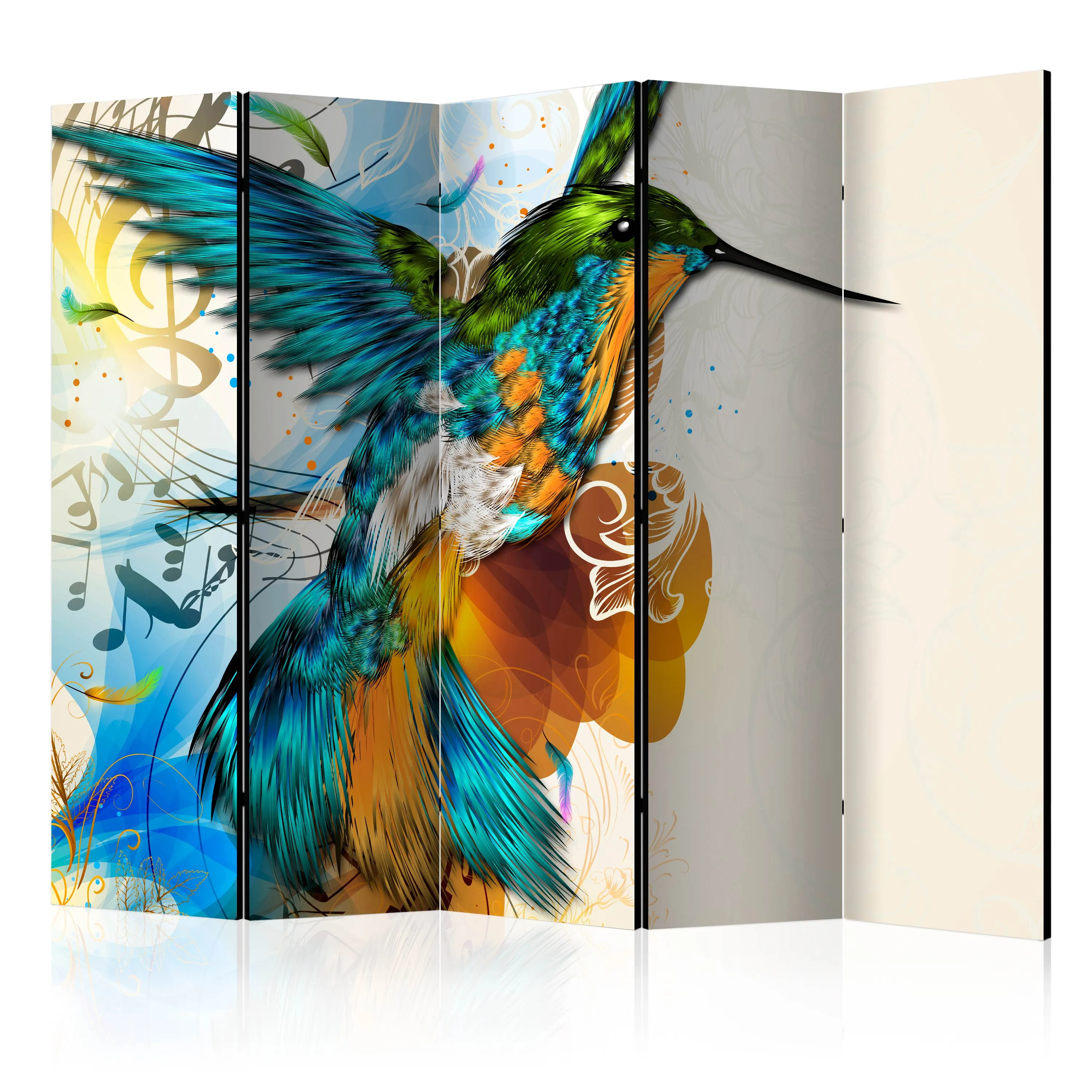 Paravento Marvelous bird II [Room Dividers]