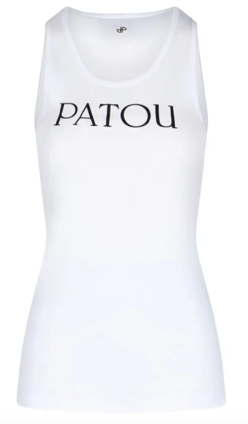 PATOU  |Unisex Blended Fabrics Street Style Plain Cotton Bridal Logo