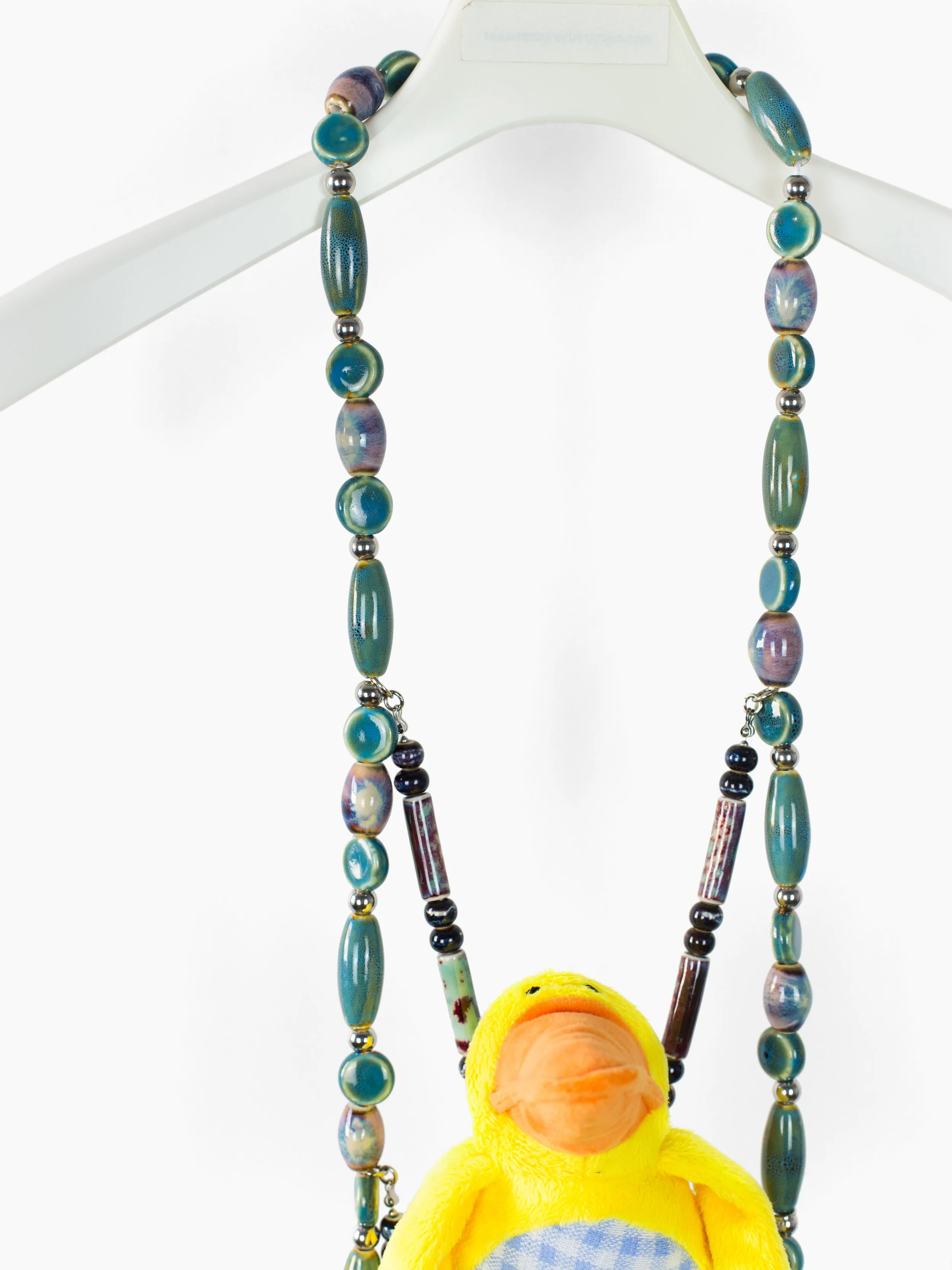 Penultimate SS22 Beaded Duck Necklace