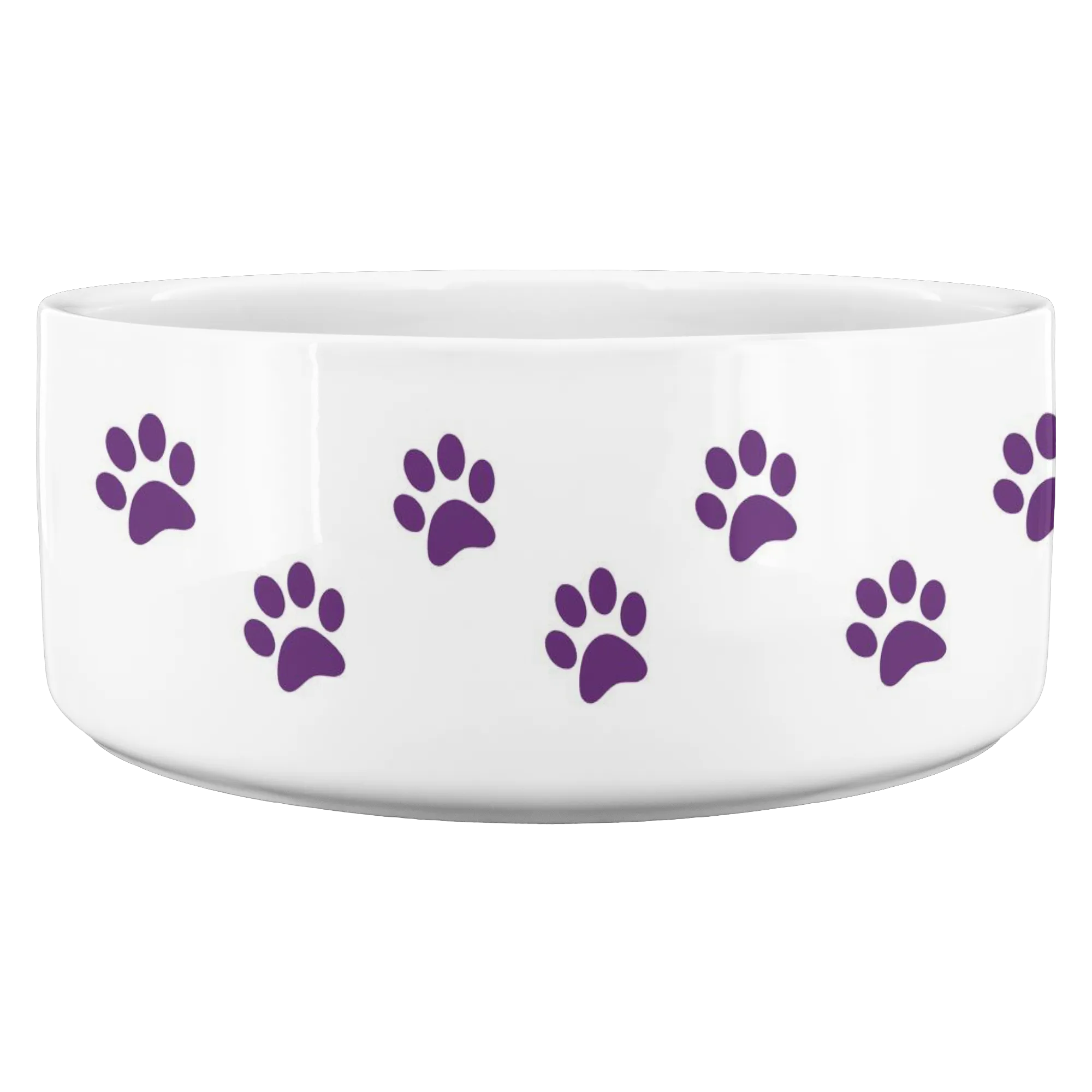 Personalized Ceramic Cat Bowl Cat Name