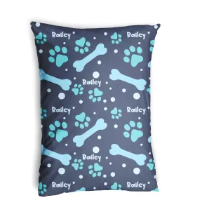 Personalized Pet Pillow - Paws 'n Bones