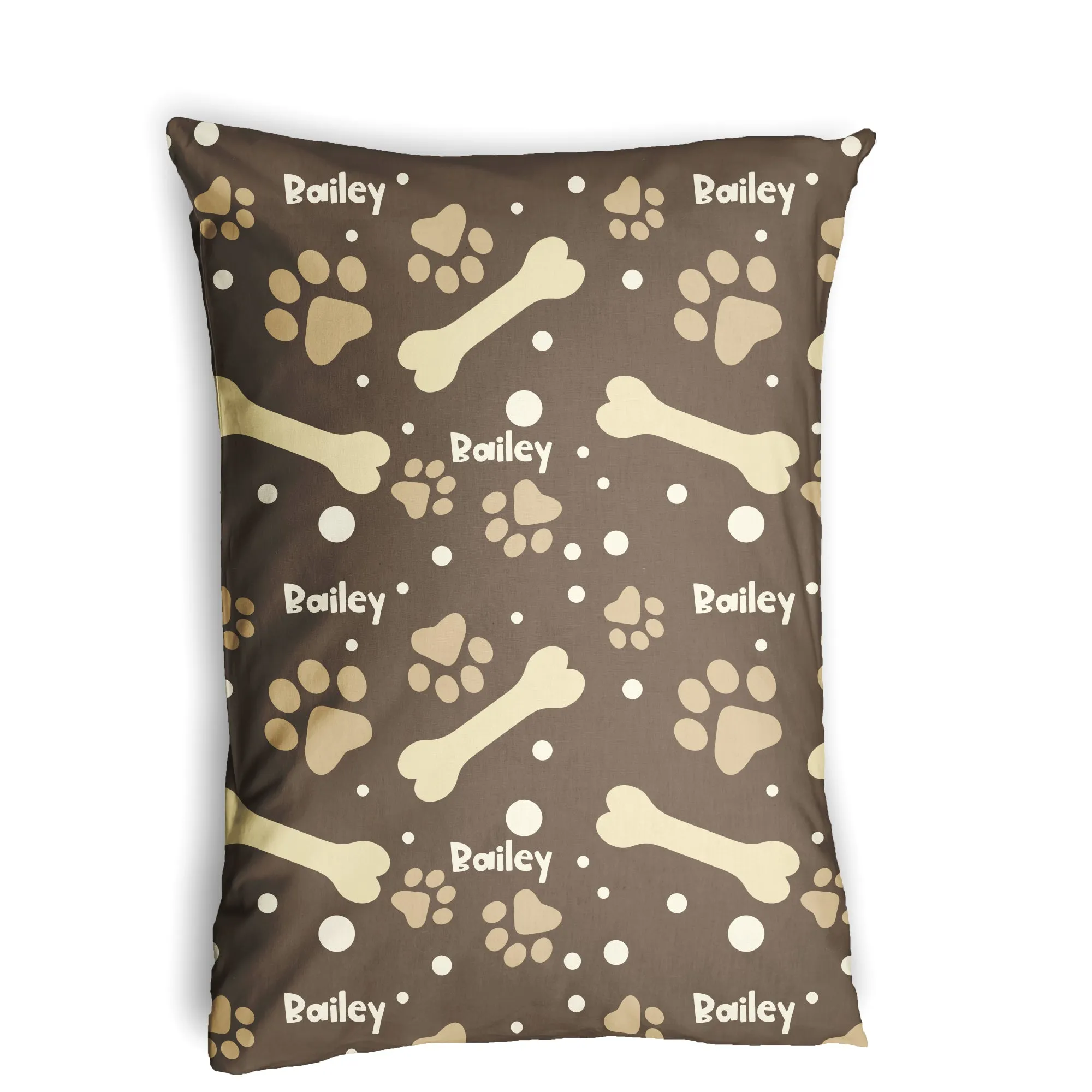 Personalized Pet Pillow - Paws 'n Bones