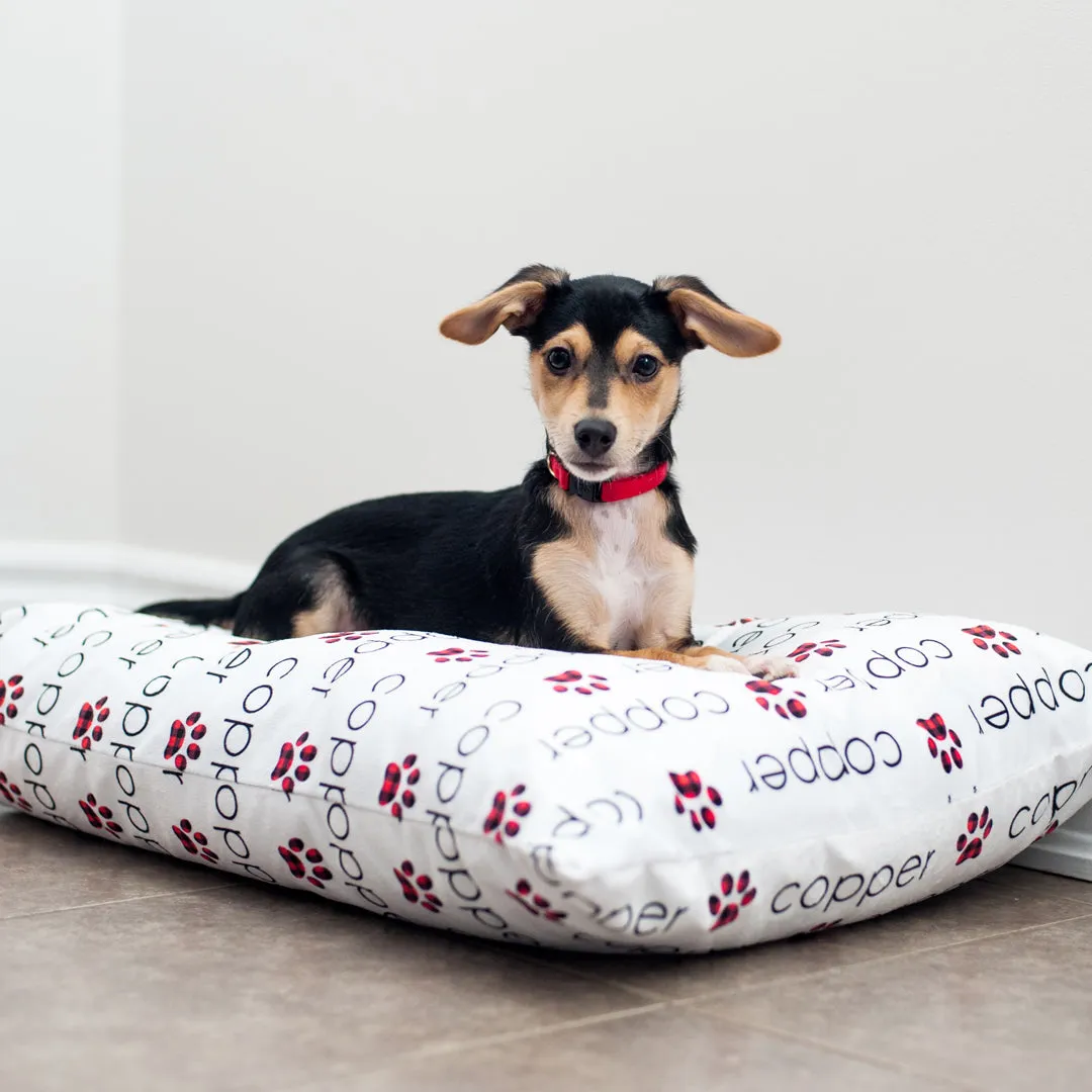 Personalized Pet Pillow - Paws 'n Bones