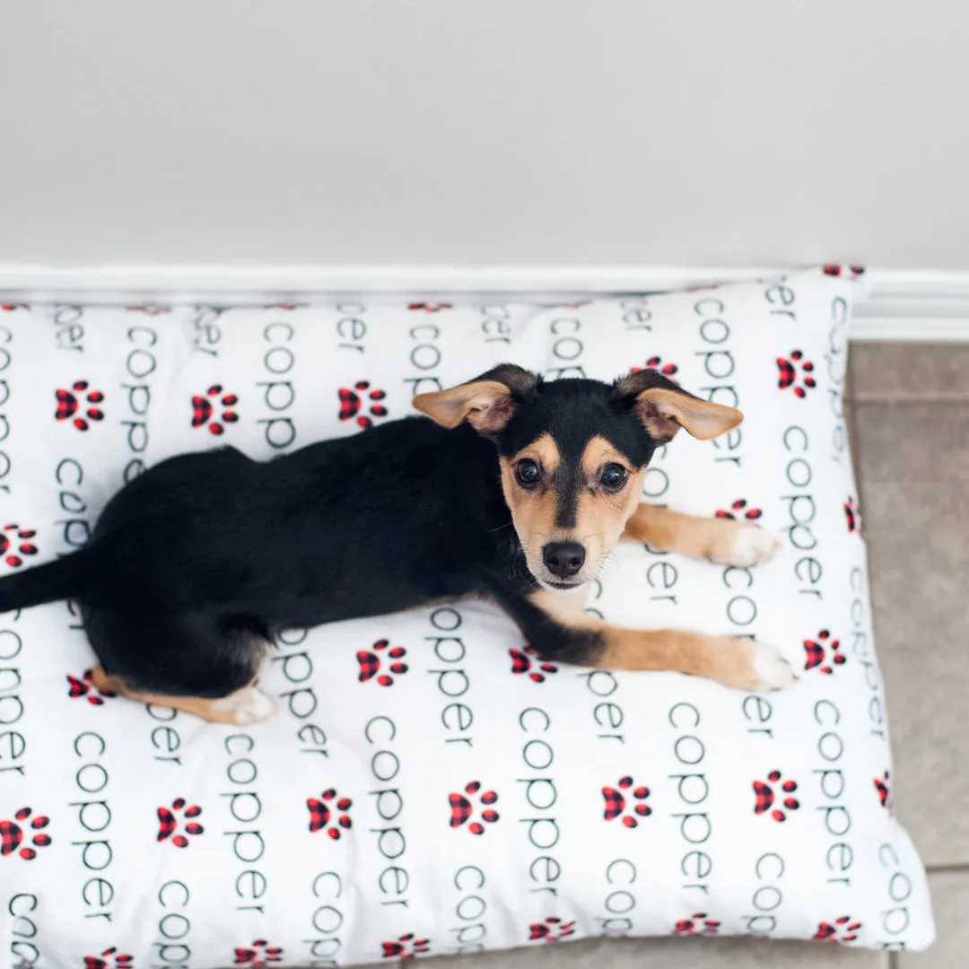 Personalized Pet Pillow - Paws 'n Bones