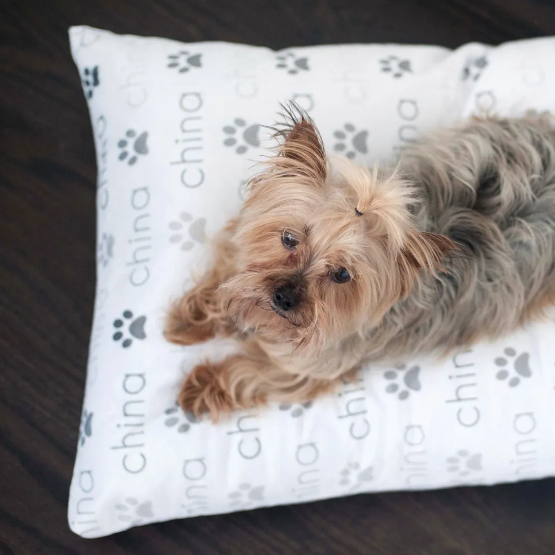 Personalized Pet Pillow - Paws 'n Bones