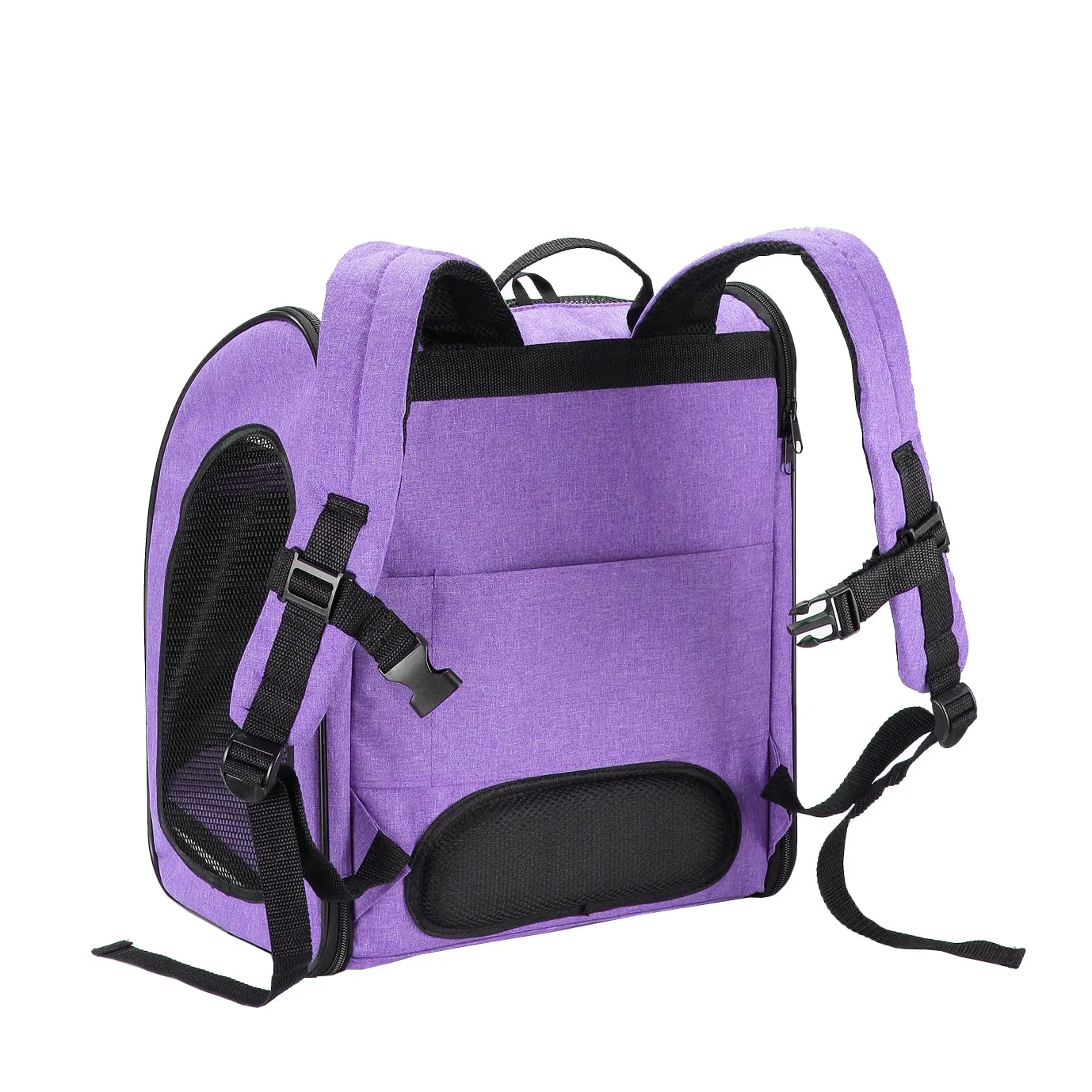 Petique Pet Backpacker, Pet Carrier for Small Size Pets, Ventilated Backpack Bag for Cats & Dogs  