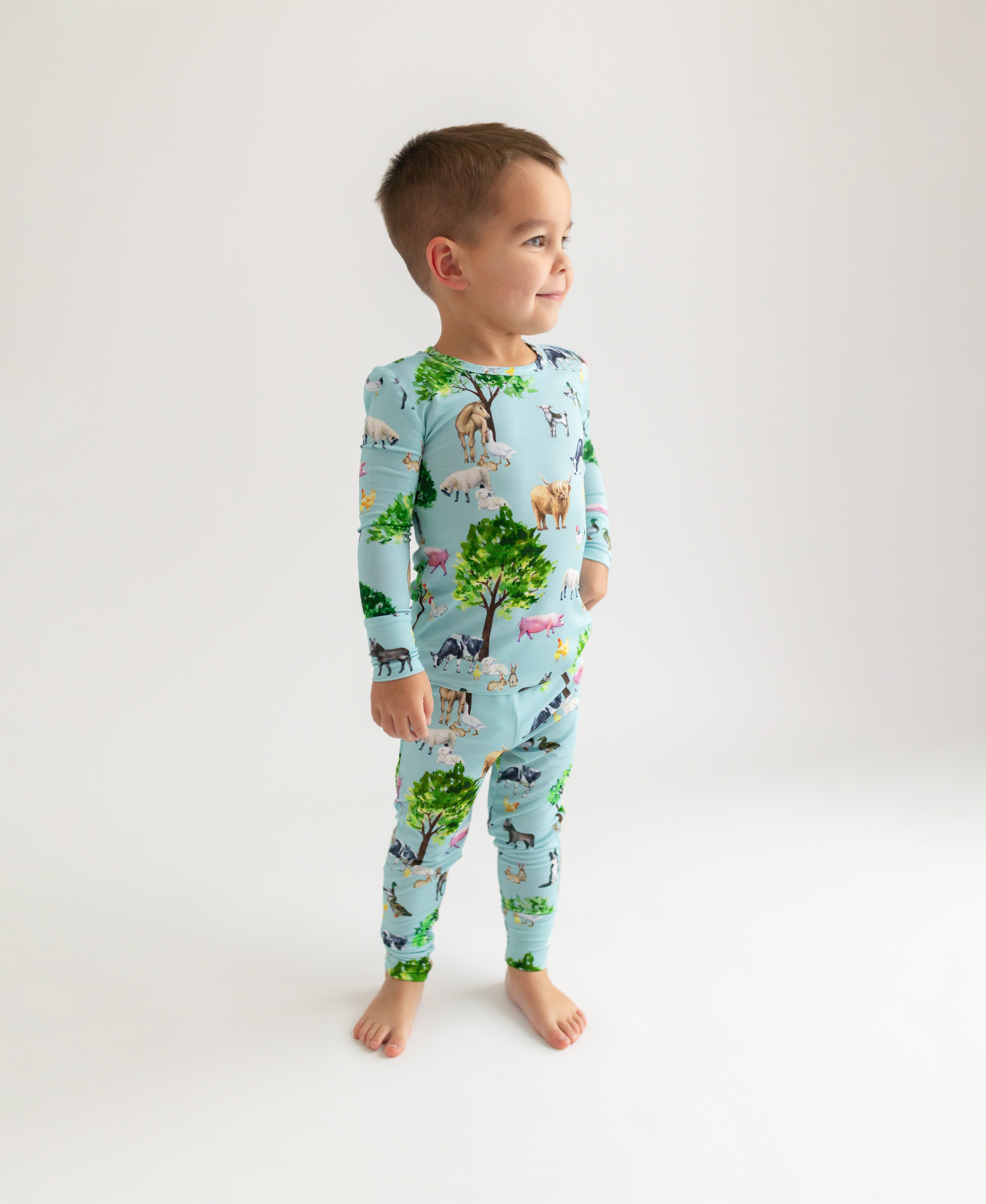 Posh Peanut Brayden L/S Basic Loungewear