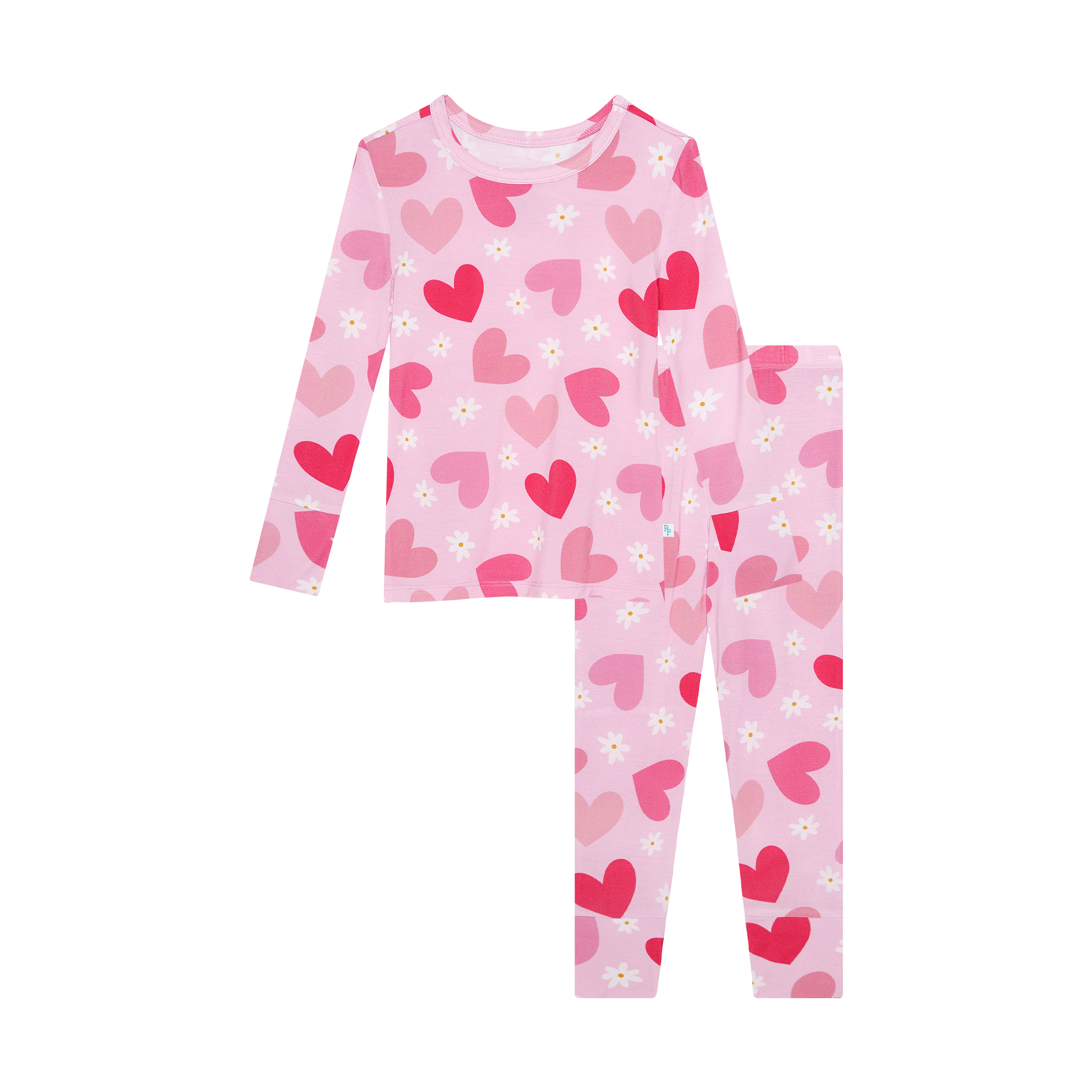 Posh Peanut Daisy Love L/S Basic Loungewear