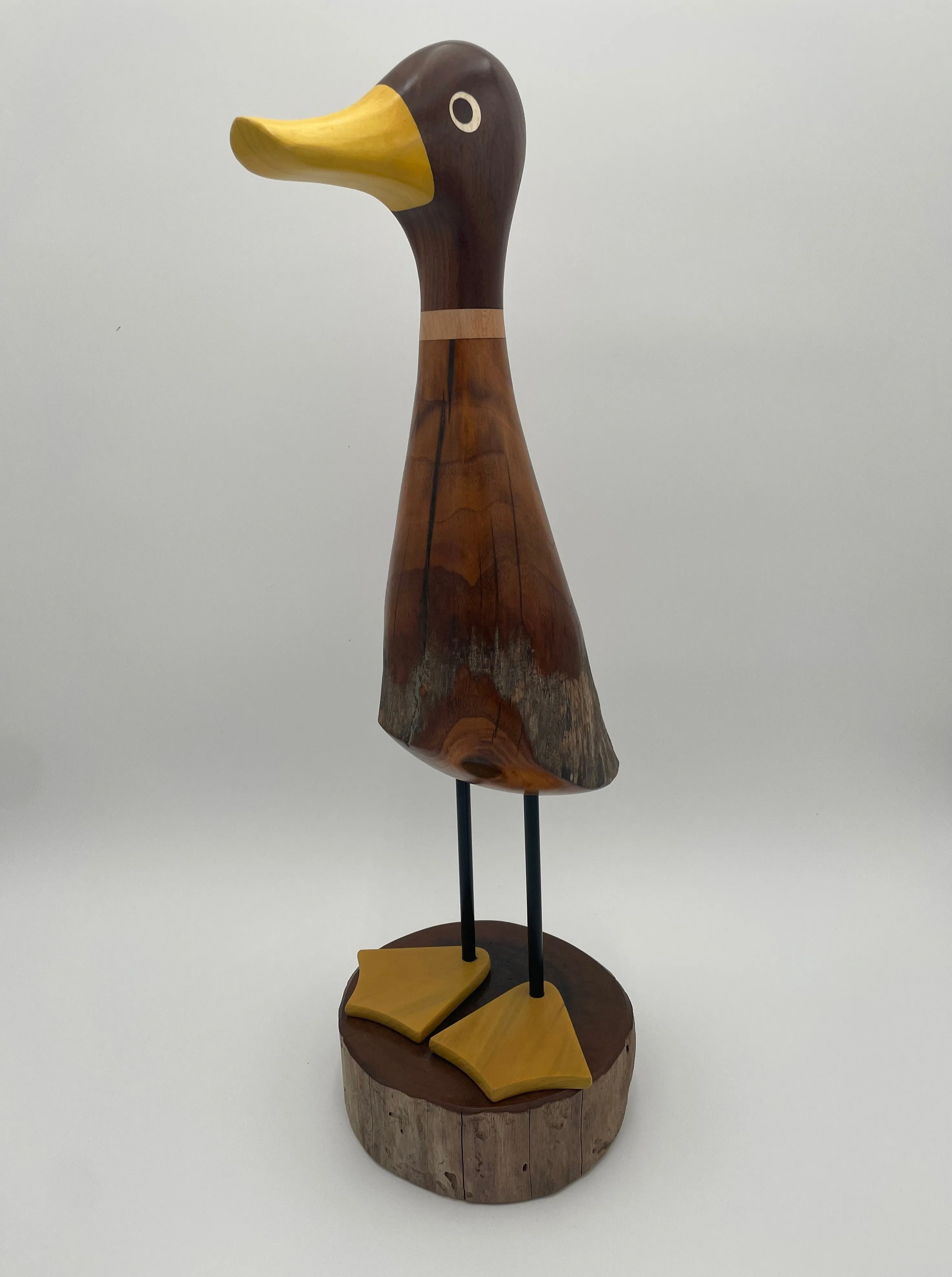 Rarebirds - Wooden Sculpture - 15 Daffy Duck