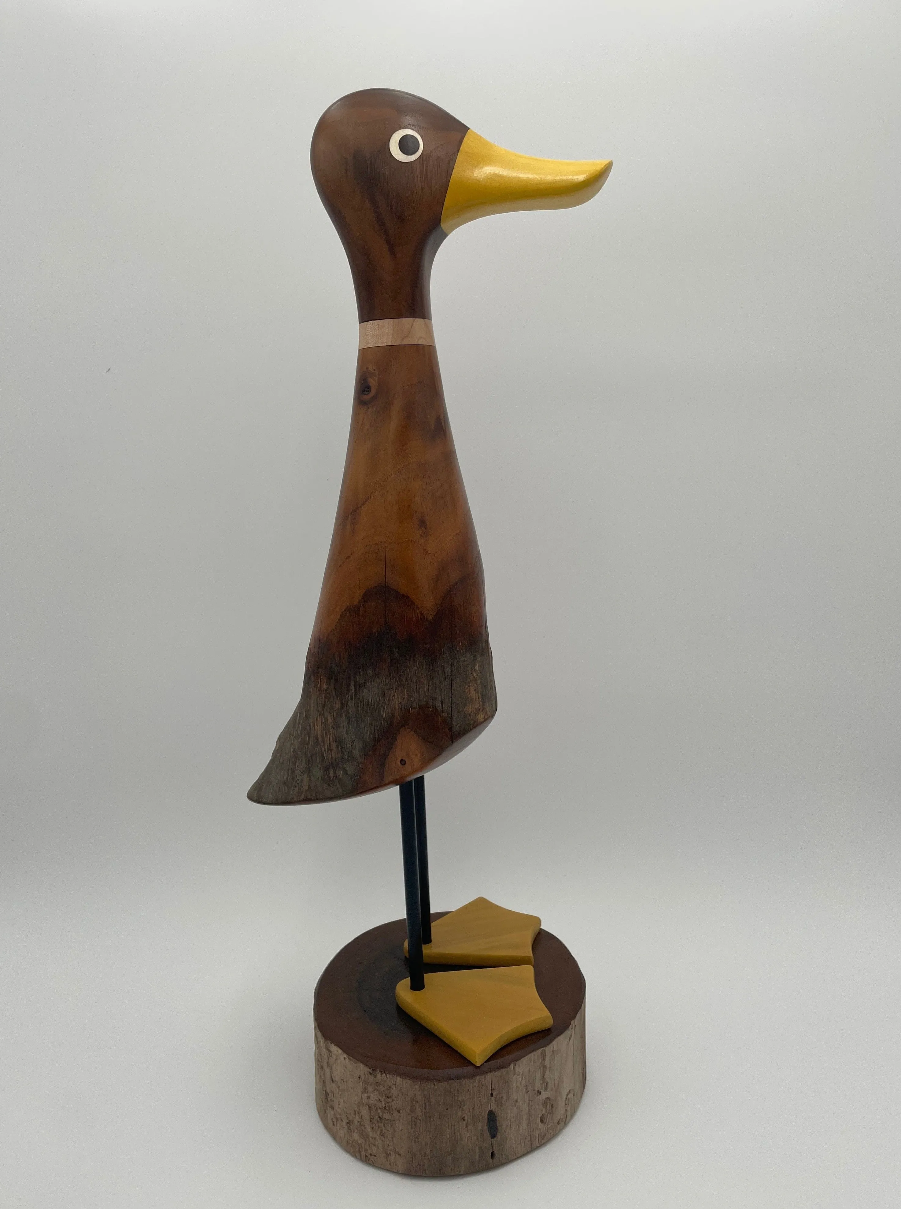 Rarebirds - Wooden Sculpture - 15 Daffy Duck