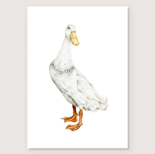 SALE - Duck print A5