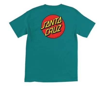 SANTA CRUZ  |Crew Neck Unisex Street Style Tie-dye Plain Cotton