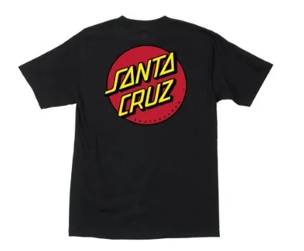 SANTA CRUZ  |Crew Neck Unisex Street Style Tie-dye Plain Cotton