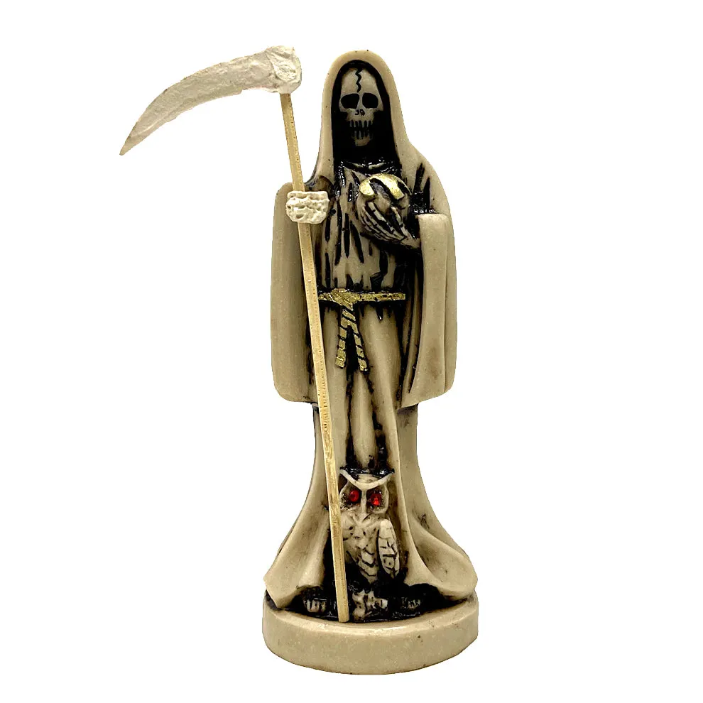 Santa Muerte Statue 6 - Natural (Bone)