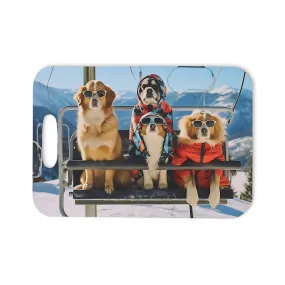 ----------Ski Dogs Bag Tag---------