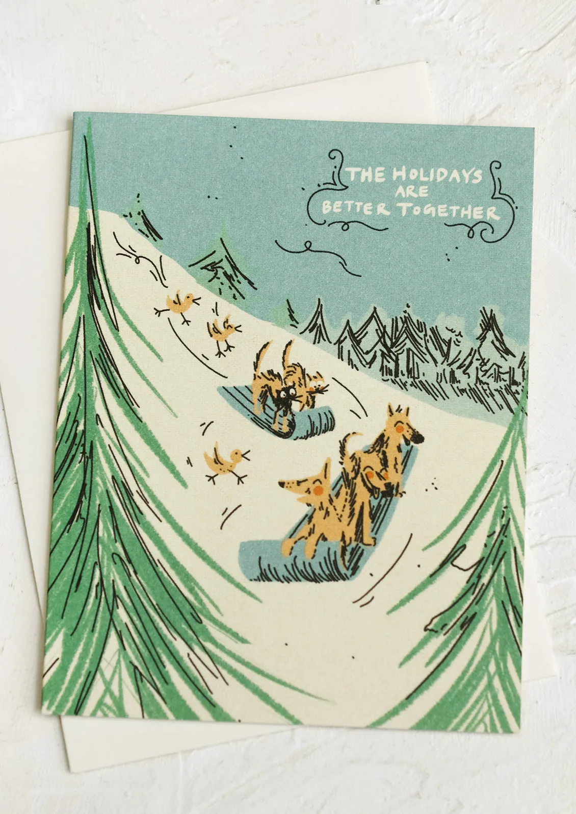 Sled Dogs Holiday Card Set