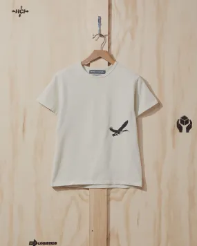 SS21 Womens Bird T-Shirt in Vintage White