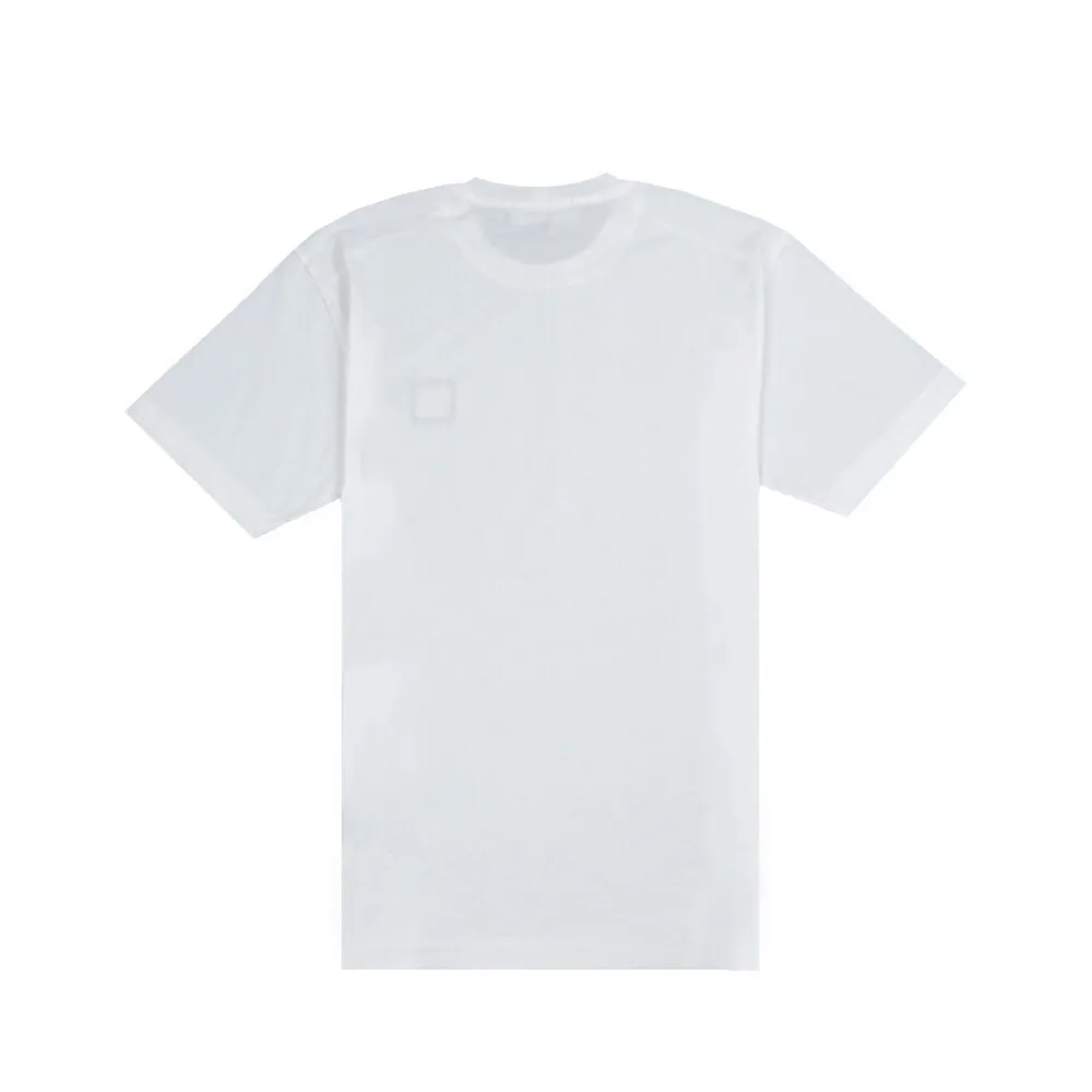 STONE ISLAND  |Crew Neck Plain Cotton Short Sleeves Bridal Logo