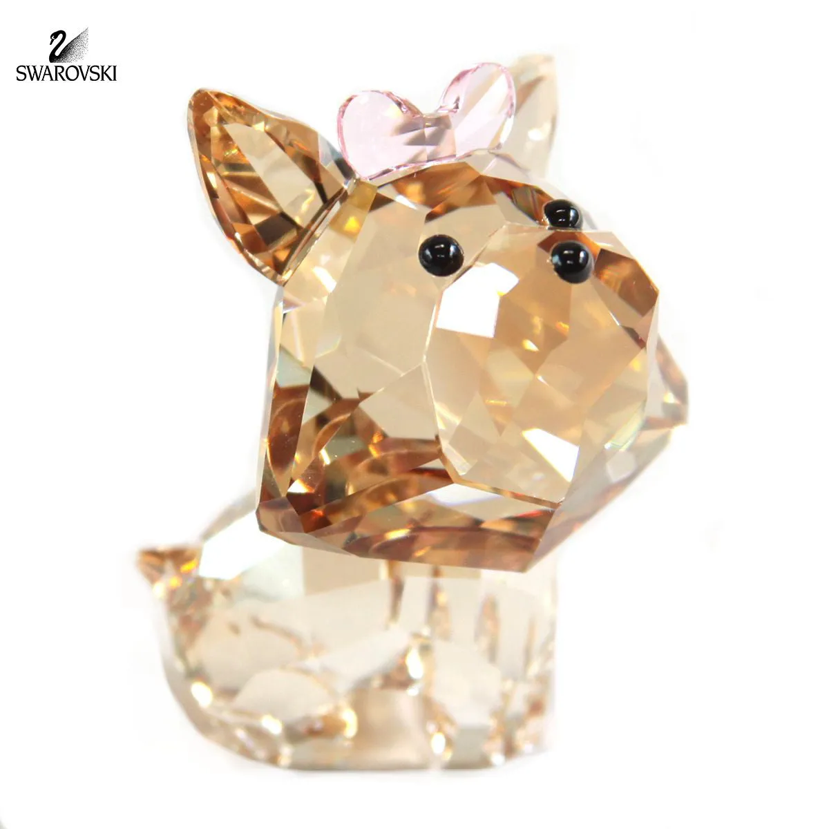 Swarovski Color Crystal Figurine PUPPY DIXIE THE YORKSHIRE #5063332