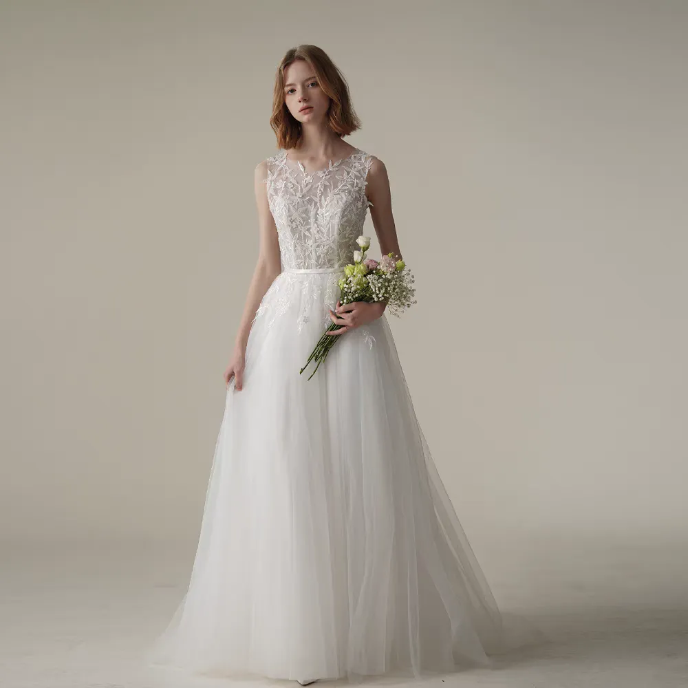 The Stella Wedding Bridal Tulle Gown