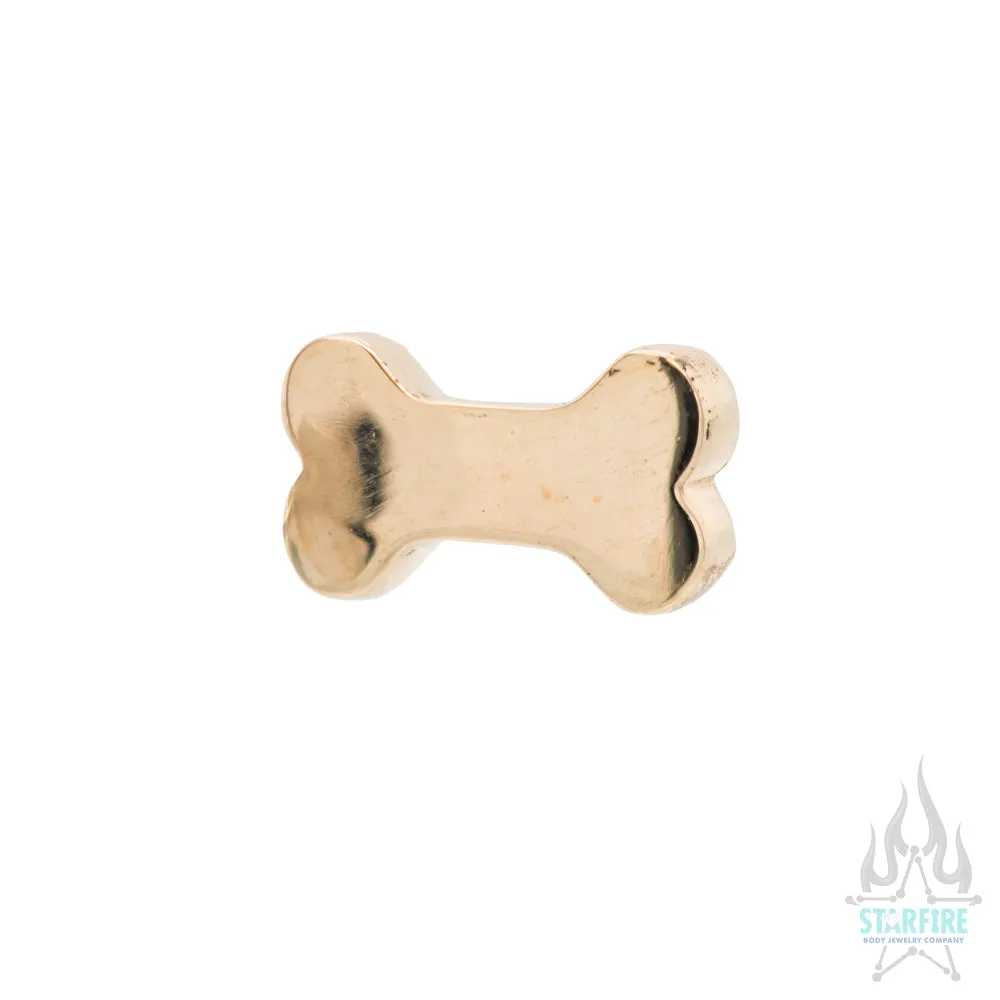 threadless: Dog Bone End in Gold