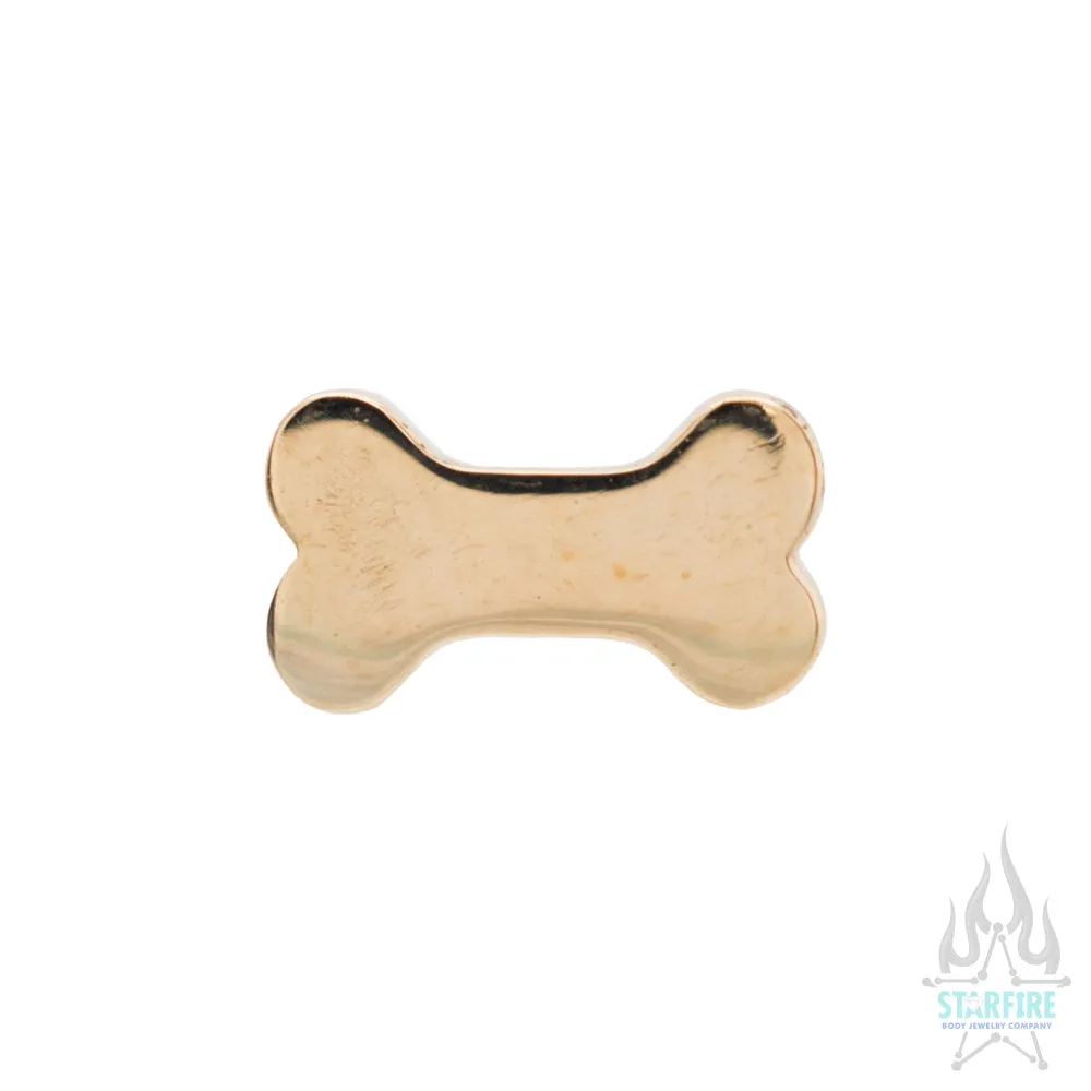 threadless: Dog Bone End in Gold